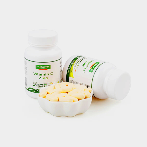 Vitamin C 1000 Mg With Zinc 15 Mg 60 Tablets Extended Release Tablets 