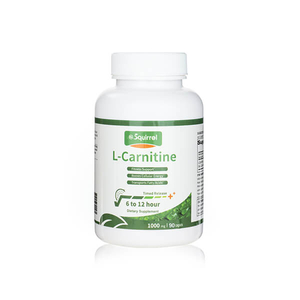 L-Carnitine 1000 Mg 90 Tablets Sustained Release Swallowing Weight Loss 